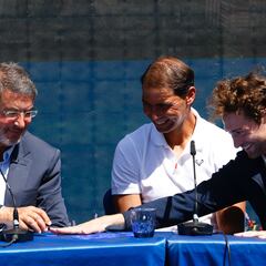 Nadal: “Estoy disfrutando en Barcelona después de dos años”