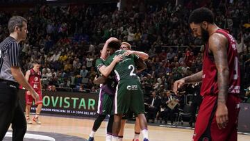 Unicaja celebra la victoria