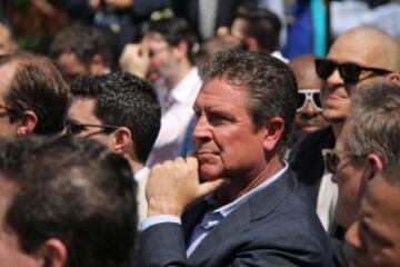 El quarterback Dan Marino exjugador del equipo NFL Miami Dolphins.