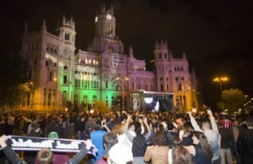 La celebración de Cibeles en imágenes