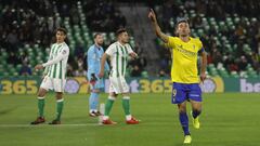 29/11/17 PARTIDO COPA REY DIECISEISAVOS VUELTA 
 BETIS - CADIZ
 GOL DE BARRAL 0-1
 ALEGRIA 