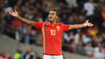 Thiago, durante el partido contra Inglaterra.