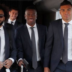 Vinicius toma el relevo de Cristiano en la foto talismán