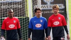 Charla de media hora de Quique con la plantilla