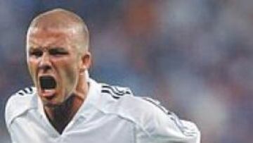 <b>QUIERE ENTRAR EN ACCIÓN. </b>Beckham tiene el deseo de jugar ante el Albacete, con Inglaterra y de estar a tope para el Camp Nou.