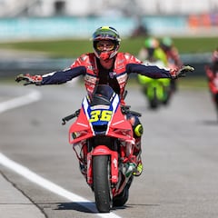 Mir: “Hemos tenido suerte con el problema de Pecco”