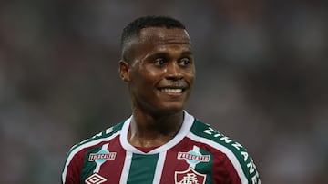 Jhon Arias, atacante colombiano de Fluminense