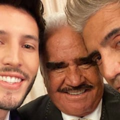 Vicente Fernández cautivó a Sebastián Yatra