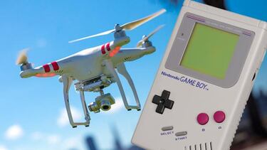 Recicla tu Game Boy para convertirla en un mando para drones