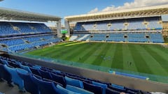 El clima golpea en el Arena Pantanal durante el partido