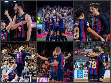 Sextete para el FC Barcelona en sus secciones profesionales. Seis ligas en 2023 de sus seis equipos.