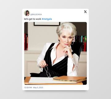 Los mejores memes de la MET Gala 2025