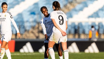 Real Madrid venció 2-1 a Granada por la Liga F.