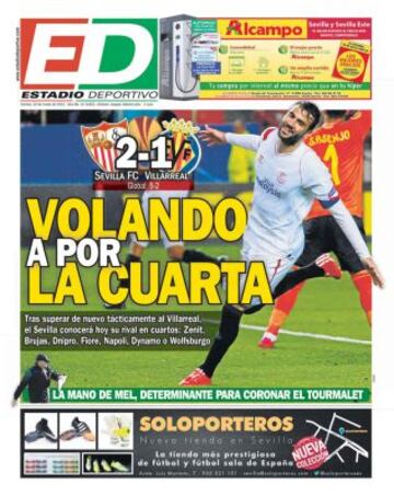 Portadas de la prensa deportiva