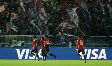 Se adelanta en el marcador el Kashima. Shibasaki pone el 1-2 en el marcador.