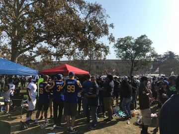 Así se vivió el partido de los Rams como aficionado