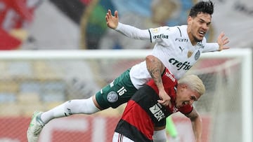 Jamás se han enfrentado en Copa Libertadores pero sus enfrentamientos en torneos nacionales son múltiples, así fue su último duelo en el mes de septiembre.