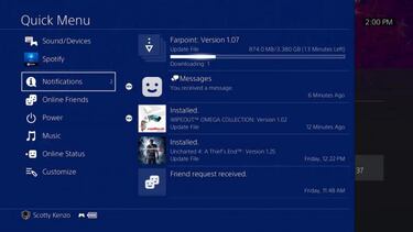Ya disponible la beta del firmware 5.0 de PlayStation 4