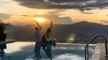 Sara Uribe y Freddy Guarín se tatúan en honor a su hijo