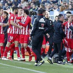 El Atlético sueña: le rebaja cuatro puntos al Barça en dos jornadas