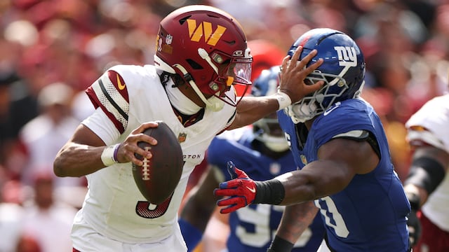 The Washington Commanders’ 2nd-year quarterback led his team to the playoffs in 2024 and is off to a fast start this season.