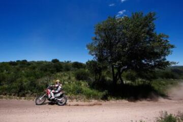 La piloto española Laia Sanz Pla-Giribert de Honda