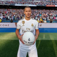 Las estadísticas de Hazard con el Real Madrid: goles, asistencias y palmarés