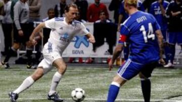 Guti y Butragueño.