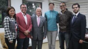 Atletas colombianos son asesorados por el COI