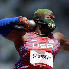 El mensaje de Saunders con sus máscaras de Joker y Hulk