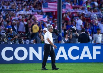 El partido más importante del 'Tuca' en su interinato: La Concacaf Cup ante Estados Unidos, partido que definía al representante de Concacaf en la Copa Confederaciones 2017.