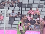 Messi contempla lo que será su nueva casa con Inter Miami