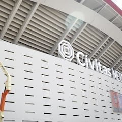 El repintado del Cívitas Metropolitano, a punto de finalizar