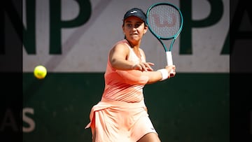 Leyre Romero, en Roland Garros