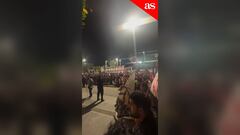 Colo Colo no está solo en Brasil: los hinchas llegaron al hotel y esto pasó