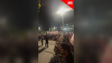 Colo Colo no está solo en Brasil: los hinchas llegaron al hotel y esto pasó