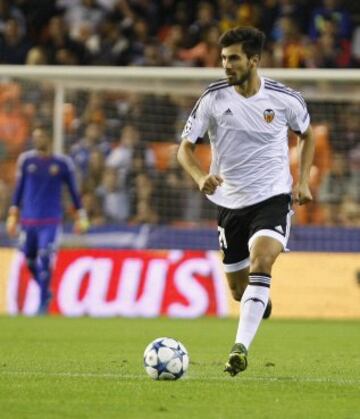 Jugador del Valencia CF.