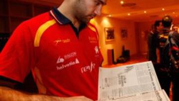 Joan Cañellas, con el uniforme de la Selección.