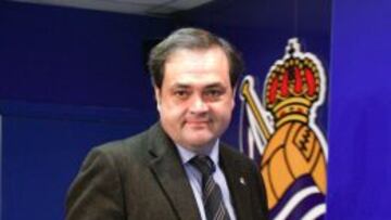 Jokin Aperribay, presidente de la Real Sociedad.