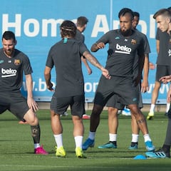 El vestuario del Barça, pendiente de la sentencia del ‘procés’