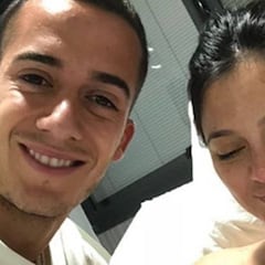 Lucas Vázquez da la bienvenida a su primer hijo