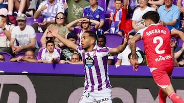 Valladolid. 11/05/2024. 39 jornada de LA LIGA HIPERMOTION que enfrenta al Real Valladolid C.F. y al RCD ESPAÑOL
ANUAR
Photogenic/Miguel Ángel Santos