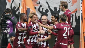 El Vissel Kobe de Villa e Iniesta, a la final de la Copa del Emperador