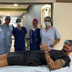 Luis Pérez empieza su recuperación