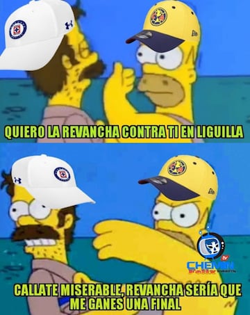 Cruz Azul y América acaparan el humor de los memes