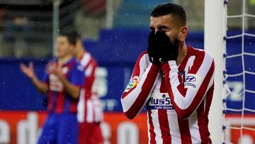 Eibar 2-0 Atlético: resumen, goles y resultado del partido