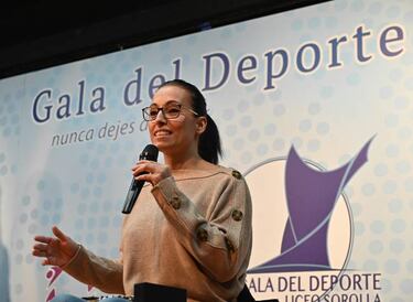 Teresa Perales y Javier Fern¨¢ndez, premiados en la Gala del Deporte del Colegio Liceo Sorolla