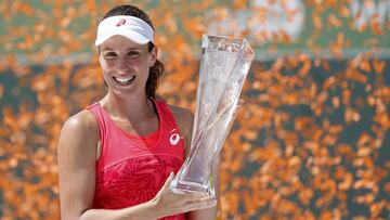 Konta gana su primer Mandatory con 33 golpes ganadores