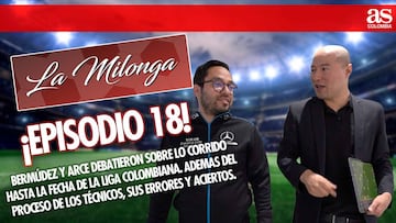 Bermúdez y Arce debatieron sobre lo corrido hasta la fecha de la liga colombiana.