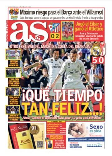 Las portadas de AS de enero